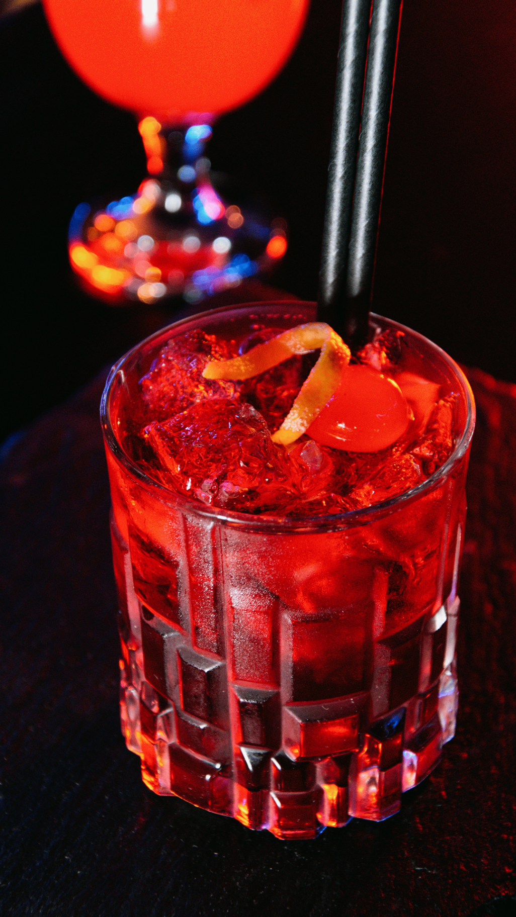 Bitter Cherry Negroni